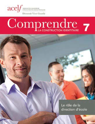 Illustration de la couverture du fascicule Comprendre la construction identitaire 7 où un homme, les bras croisés, paraît à l’avant-plan et un homme et une femme, à l’arrière-plan.