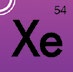 Une icône représente l’application «The Elements» par les lettres «Xe» inscrites en noir sur fond mauve.