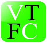 Une icône représente l’application «Vatefaireconjuguer» par les quatre lettres VTFC sur fond vert.