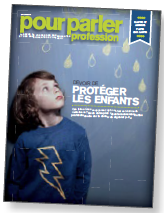 Illustration de la page couverture de<em>Pour parler profession</em></em>, septembre 2015.