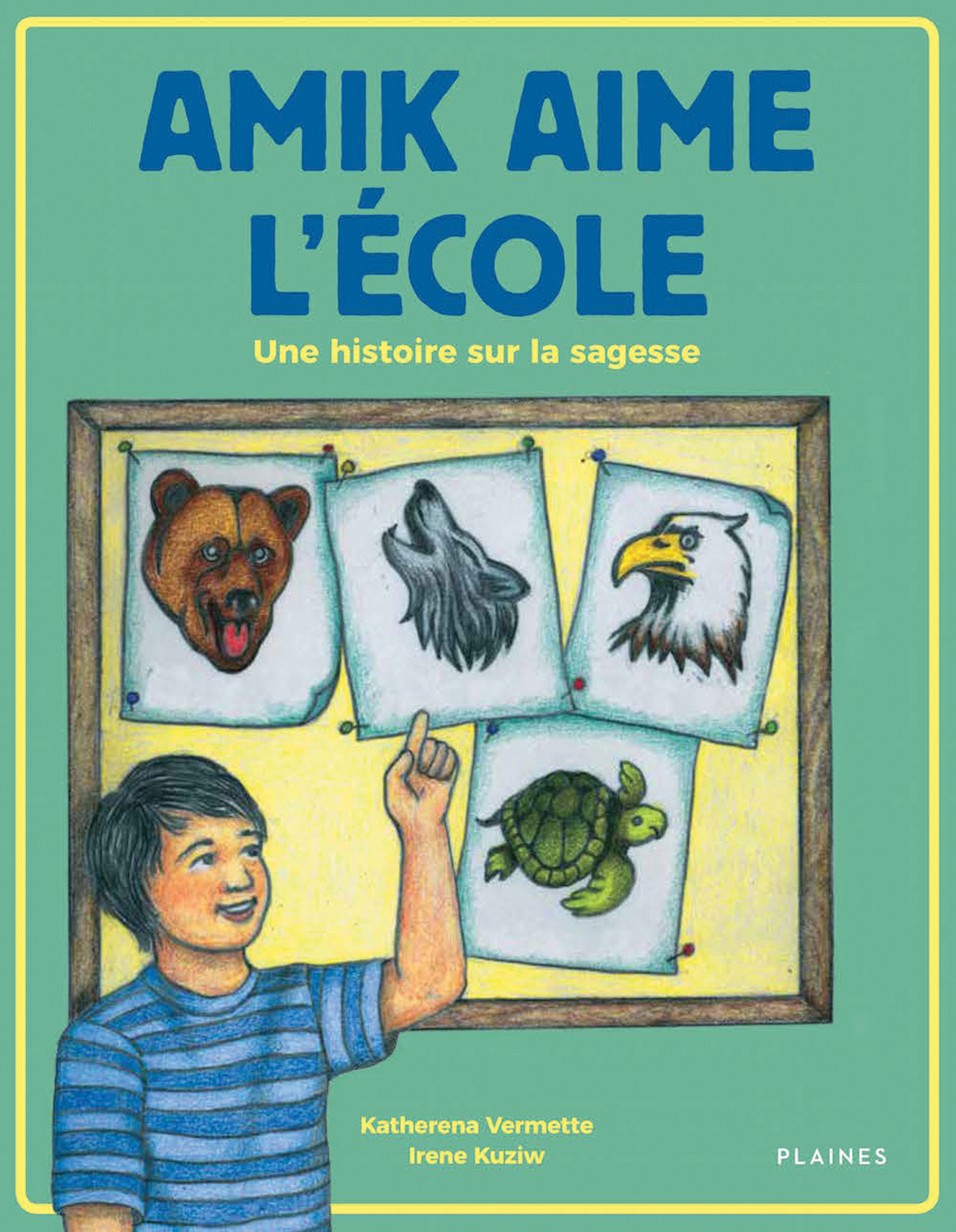 Photo de la couverture du livre «Amik aime l'école : une histoire sur la sagesse».