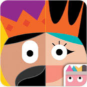 Logo de l’appli 'Thinkrolls : Kings & Queens'.


