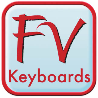 Icône de l’application «Claviers FirstVoices».