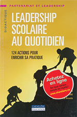 Couverture de Leadership scolaire au quotidien