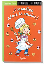 Couverture d’Amandine adore la cuisine!