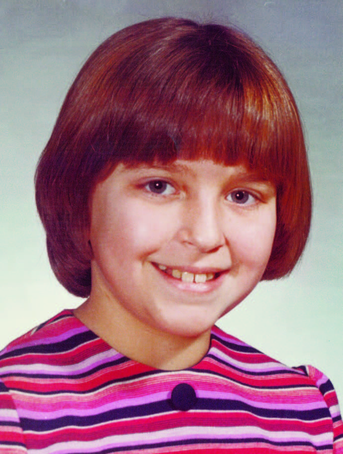 Photo de Karina Gauvin, enfant.