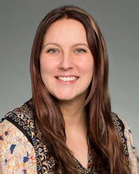 Portrait d’Evie Basztyk-Benishek, enseignante agréée de l’Ontario, nouveau membre au conseil.