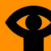 Une icône représente l’application «Films de l’ONF» par le schéma d’un œil observant le monde.