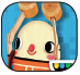 Icône qui représente l’application «Toca Builders» par un personnage nommé Blox the Hammer.