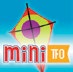 Icône qui représente l’application Devine qui vient jouer? par un cerf-volant. Les mots «mini TFO» figurent sur l’icône.