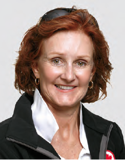 Photo de Lesley Thompson-Willie, enseignante agréée de l’Ontario. Elle vient de London et participe aux Jeux olympiques d’été de 2016 dans la catégorie Aviron.