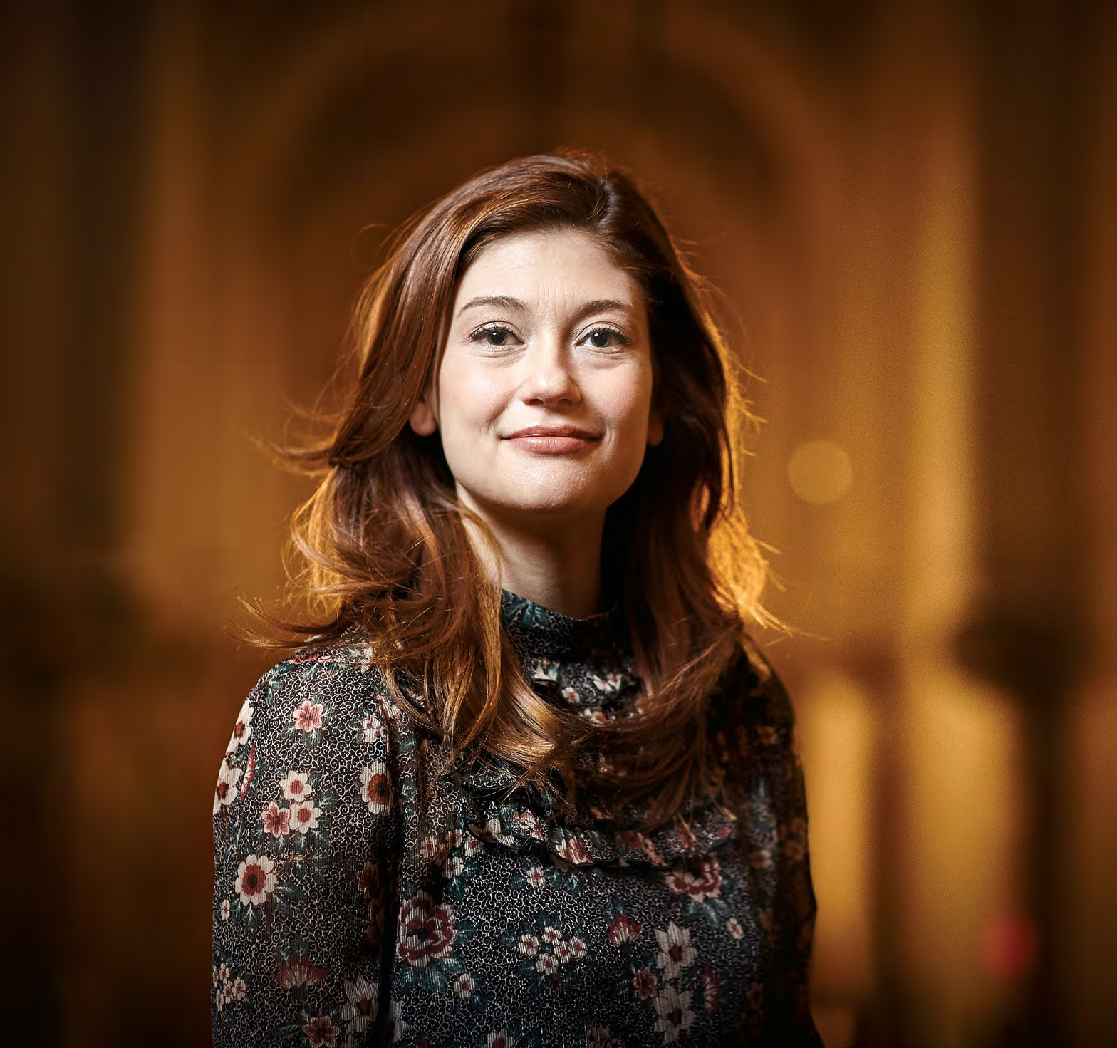 Photo portrait de Katherine Levac, humoriste et comédienne franco-ontarienne
