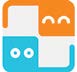 Icône de l'application «Memrise». L'icône est une illustration d'une fusée qui décolle.