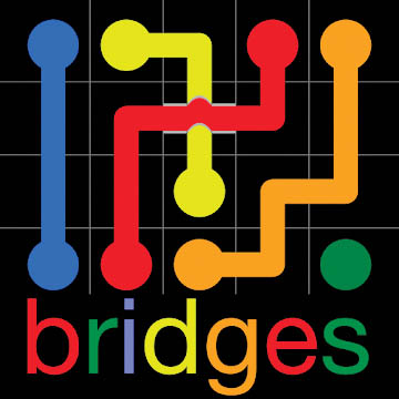Icône de l’application Flow Free : Bridges.
