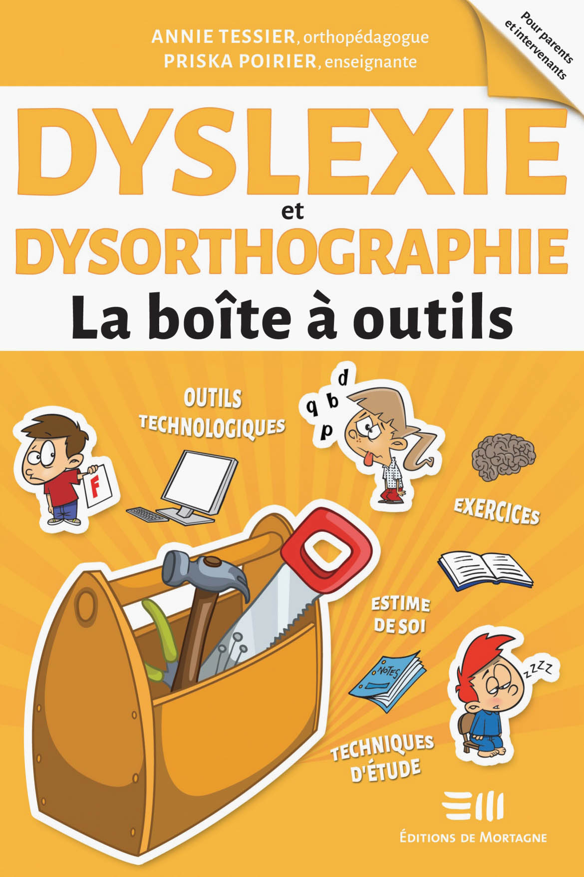 Couverture du livre «Dyslexie et dysorthographie : La boîte à outils».