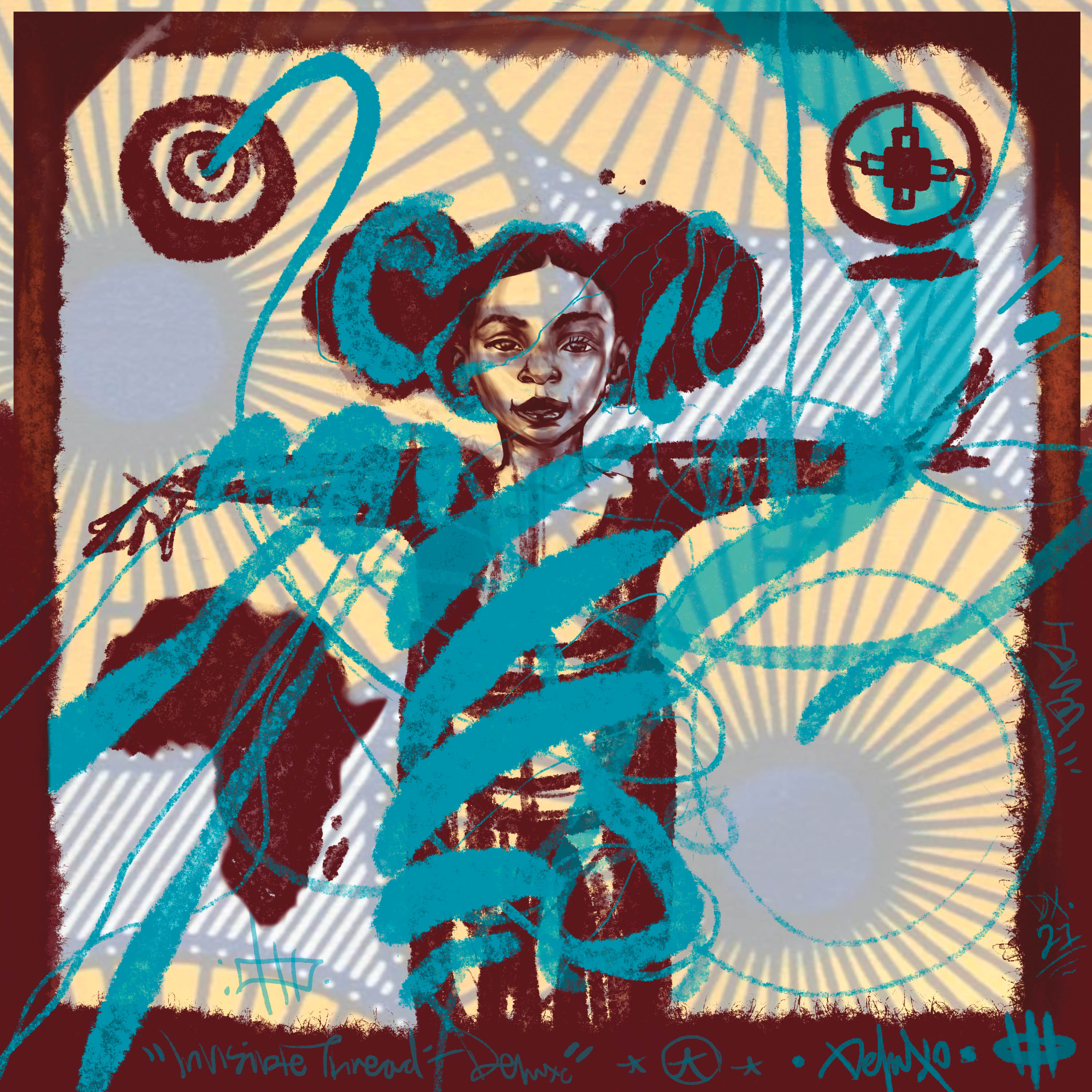Illustration d’une jeune élève noire.