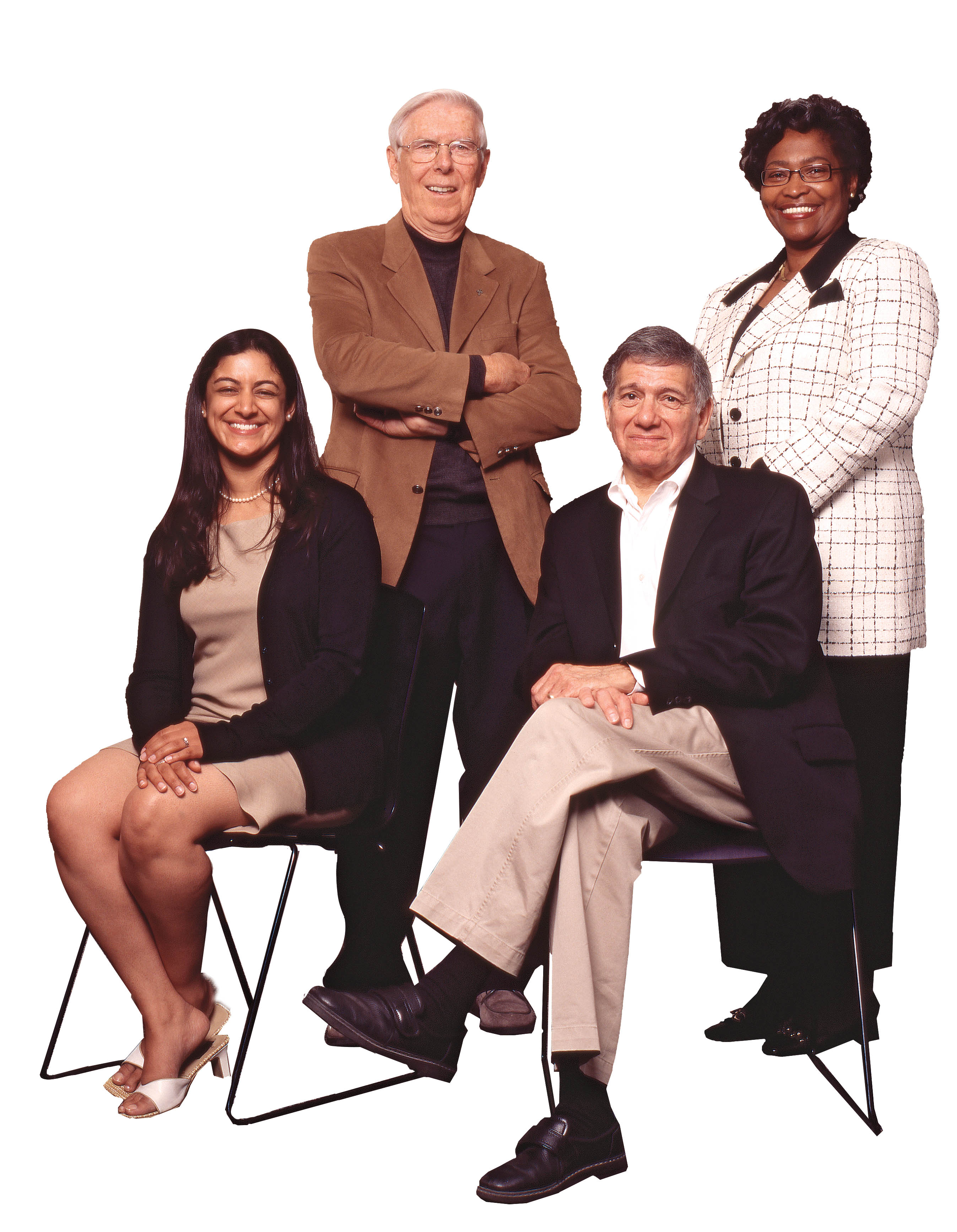 Manisha Bharti, Dennis Murphy, Gerald Caplan, Avis Glaze, EAO, et Monique Bégin.