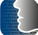 Application icon for 'Voice Dream Reader' app. The icon is of a human mouth.