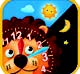 Application icon for 'Interactive Telling Time' app. The icon consists of an animated clock