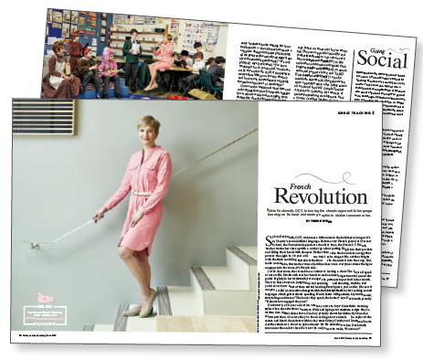 An image of an article from 'Professionally Speaking' titled, 'French Revolution'.