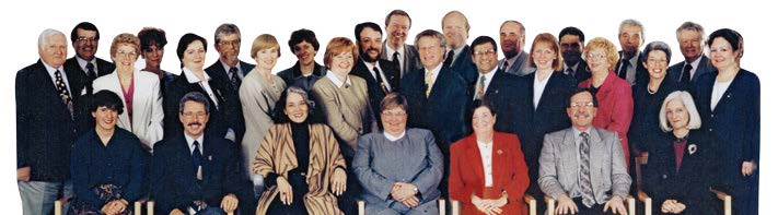 Photo of members of the first College Council.
