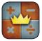 Application icon for "King of Math" app. The icon is a collection of addition, minus, multiplication and division symbols.