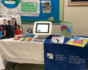 Photo of College staff at baby shows in Ottawa and Toronto.