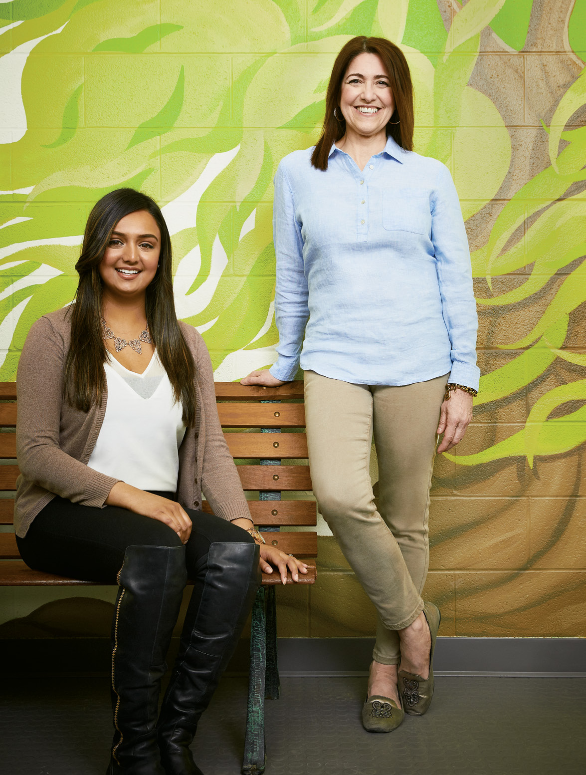 Photo of Shivam Patel, OCT, and Kelly Murray, OCT.