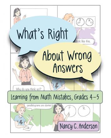 Image of a book cover of 'What’s Right About Wrong Answers.' The cover is an illustration of the text 'What’s Right About Wrong Answers.'