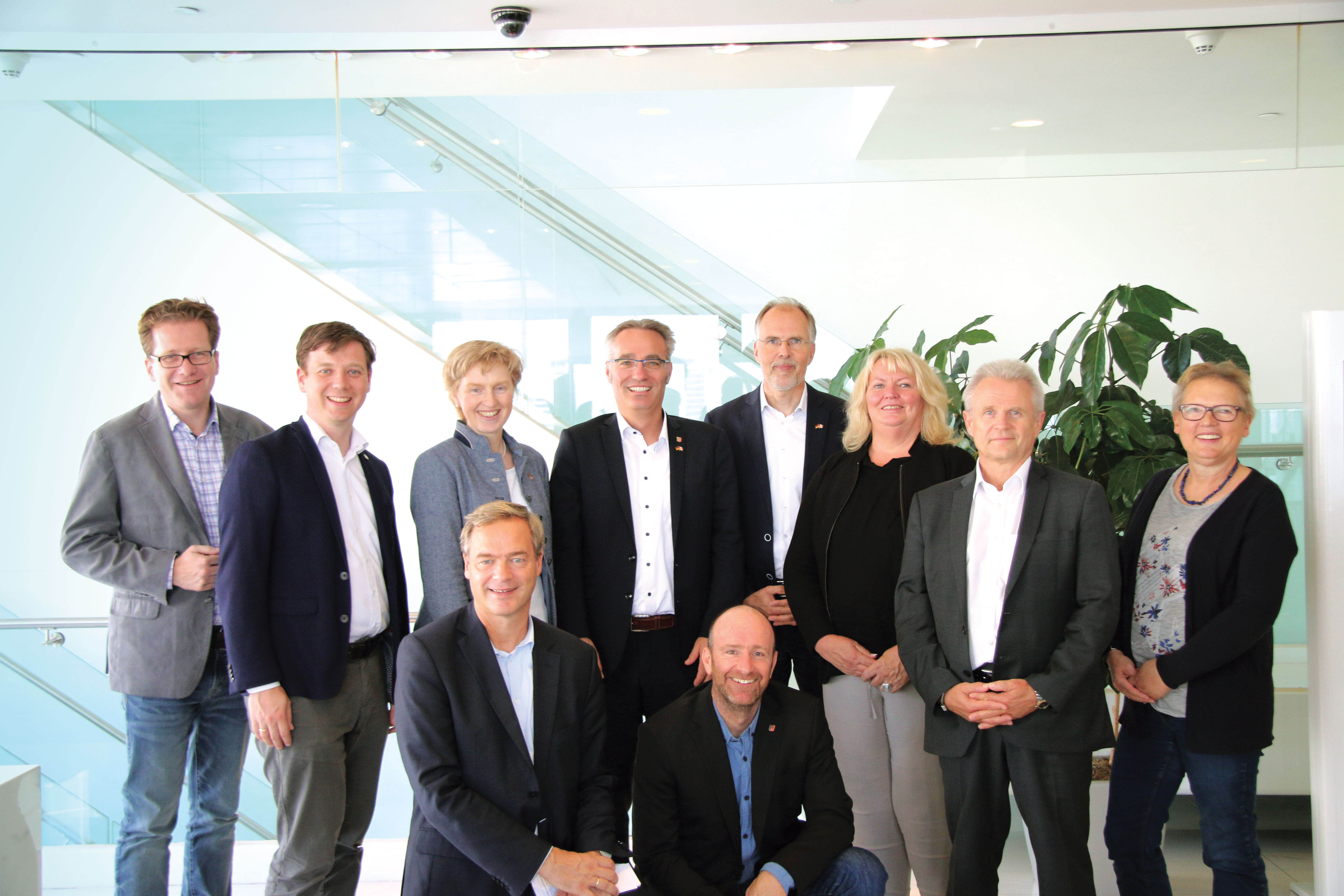 Photo of a delegation from Germany.