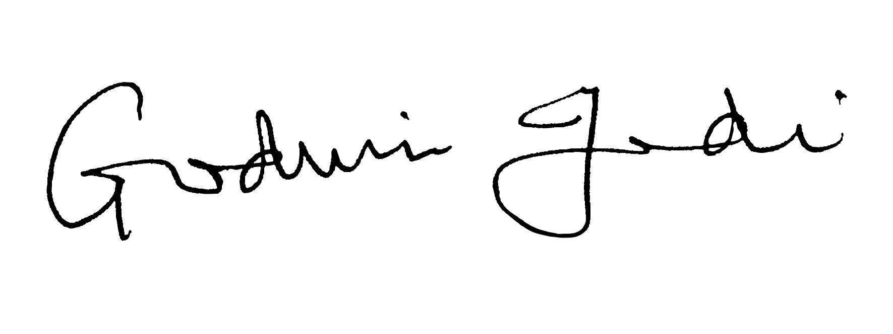 Godwin Ifedi's handwritten signature.