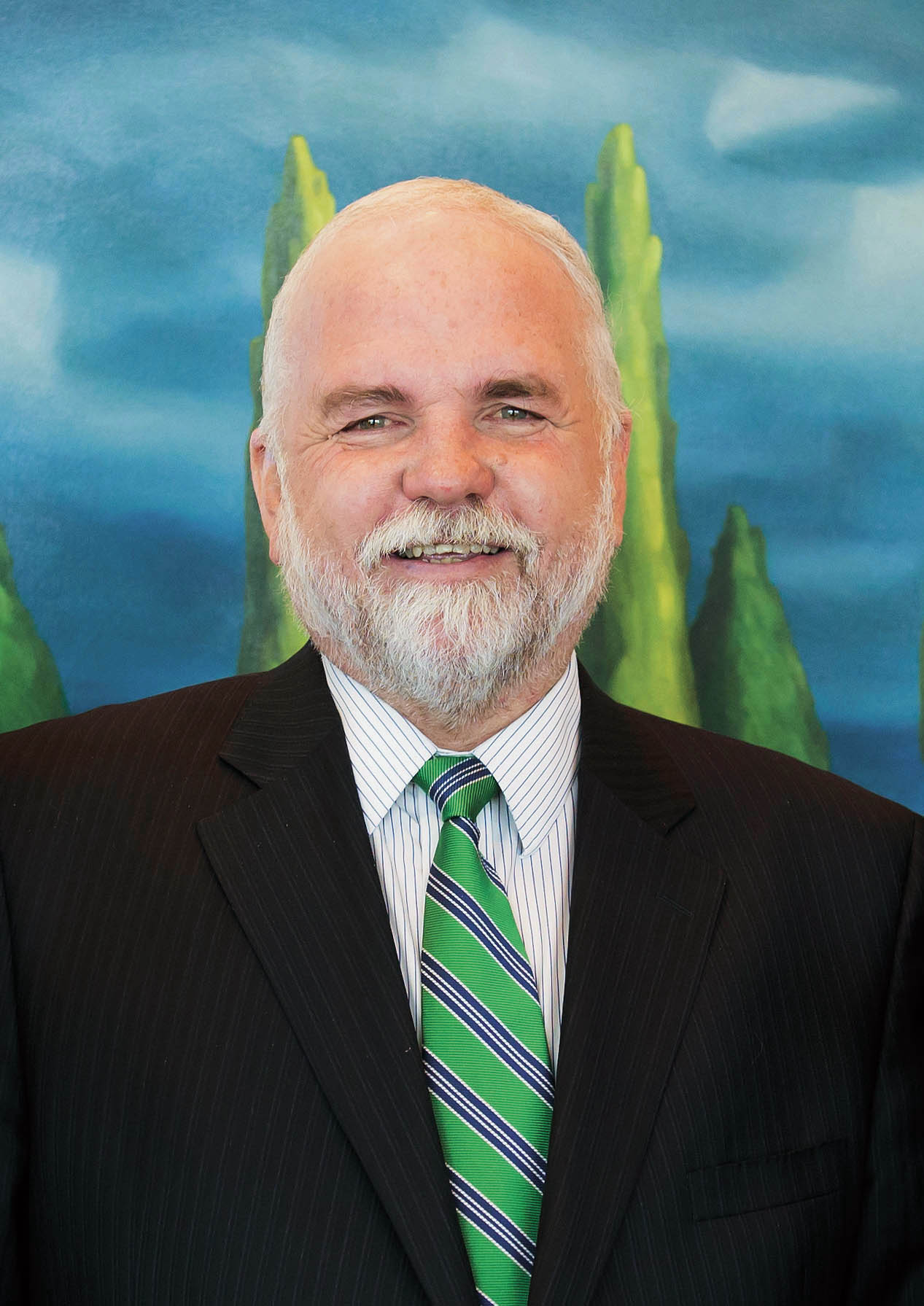 Photo of Gary Rabbior, the president of the Canadian Foundation for Economic Education, smiling.