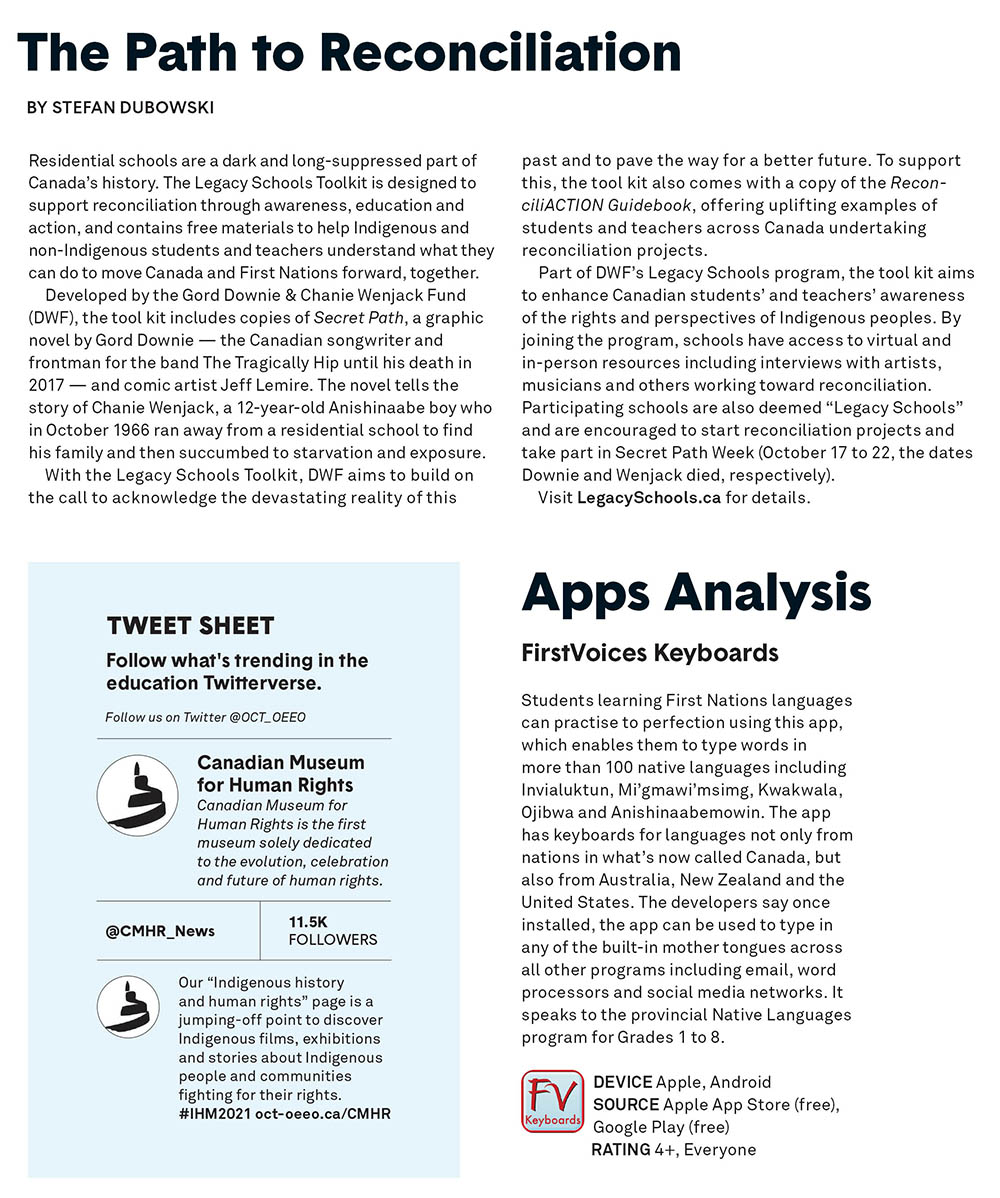 Three articles from the September 2021 edition of 'Professionally Speaking'.