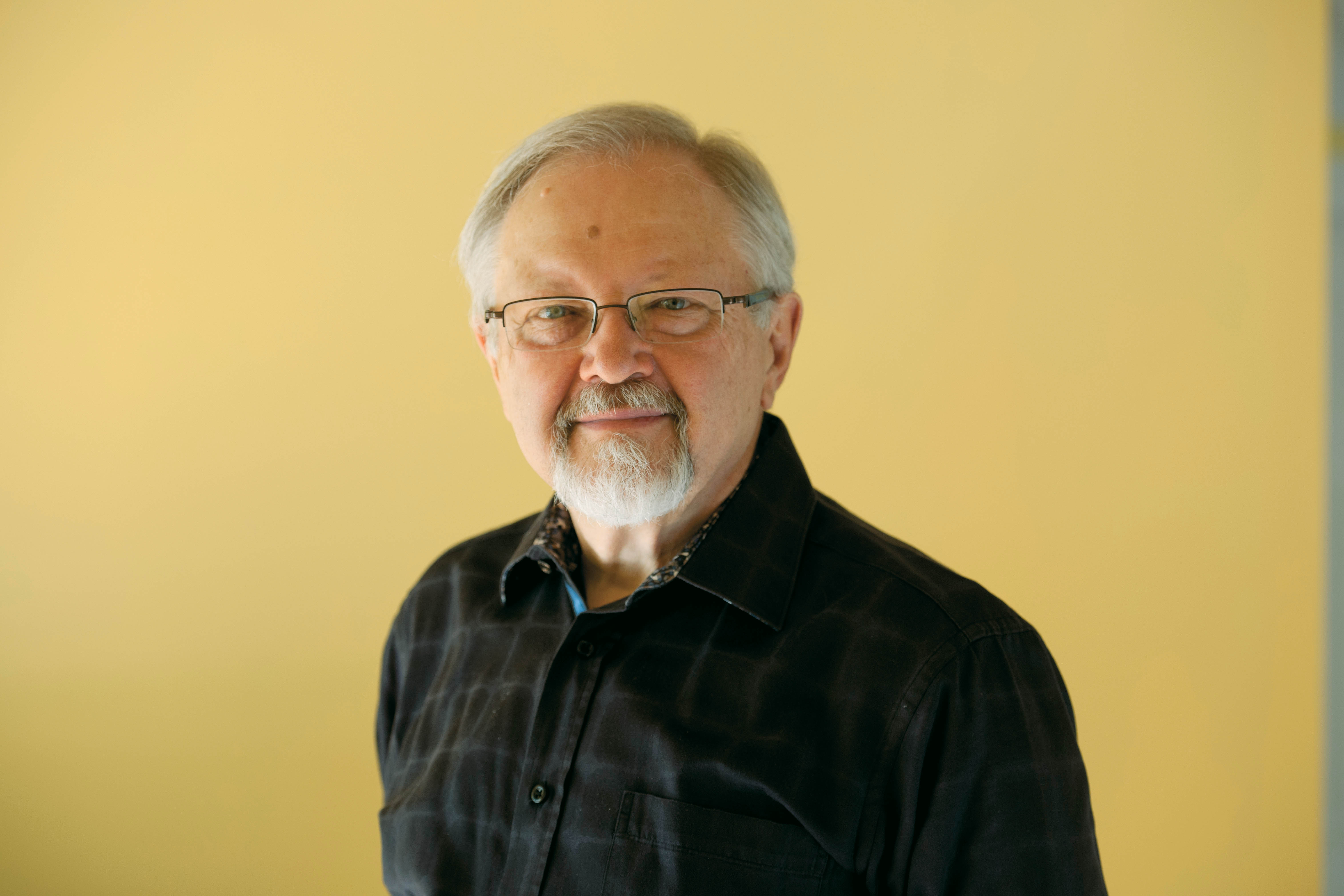 Drama teacher Dennis Johnson.