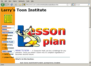 Larry's Toon Institute