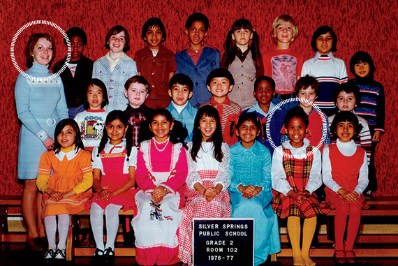 Marci Ien's grade 2 class photo