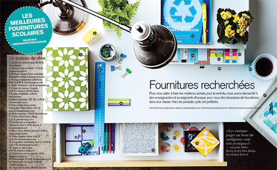 fournitures recherchees