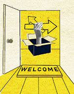 Welcome mat